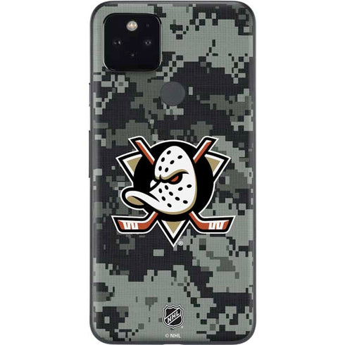 NHL Anaheim Ducks Camo Google Pixel 5 Skin